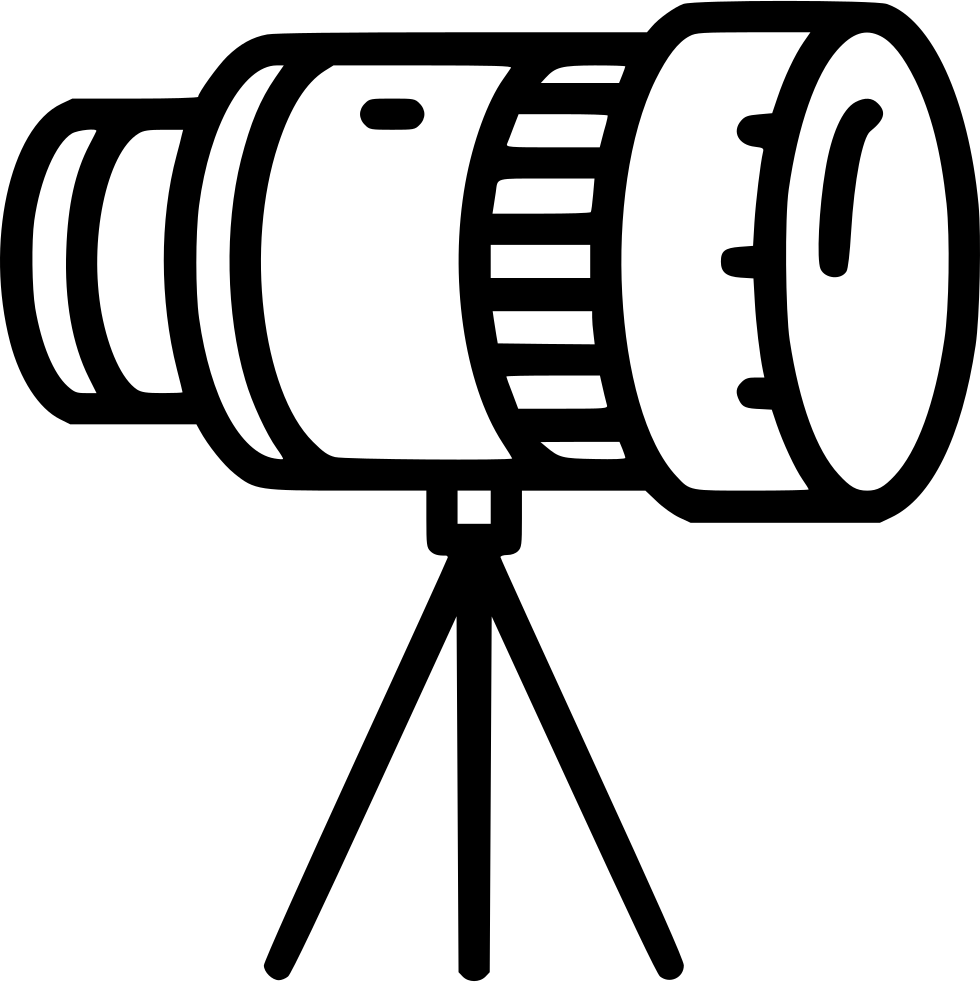 Professional Cameraon Tripod Vector PNG image