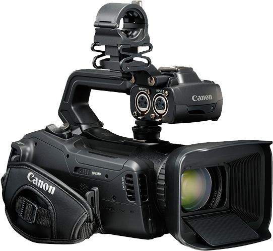 Professional Canon Camcorder PNG image