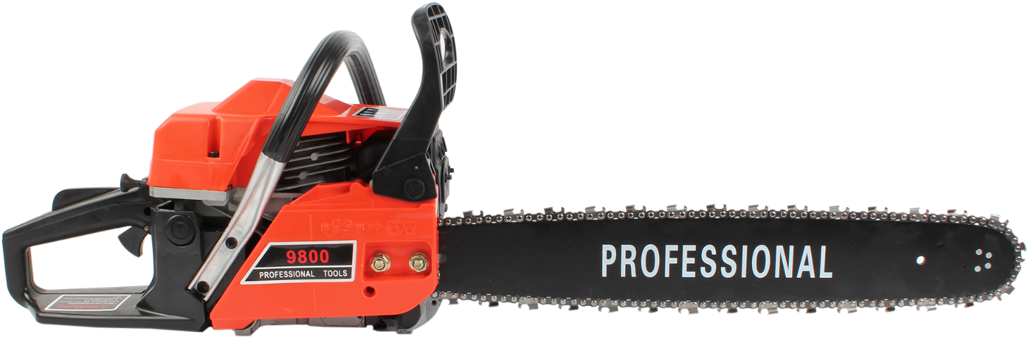 Professional Chainsaw9800 Model PNG image