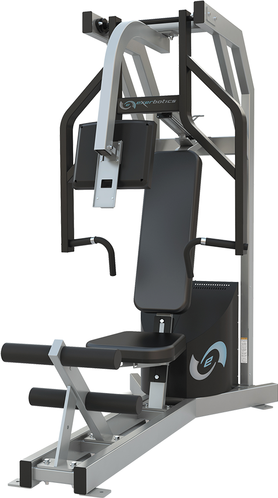 Professional Chest Press Machine PNG image