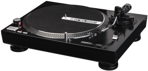 Professional D J Turntable Setup PNG image