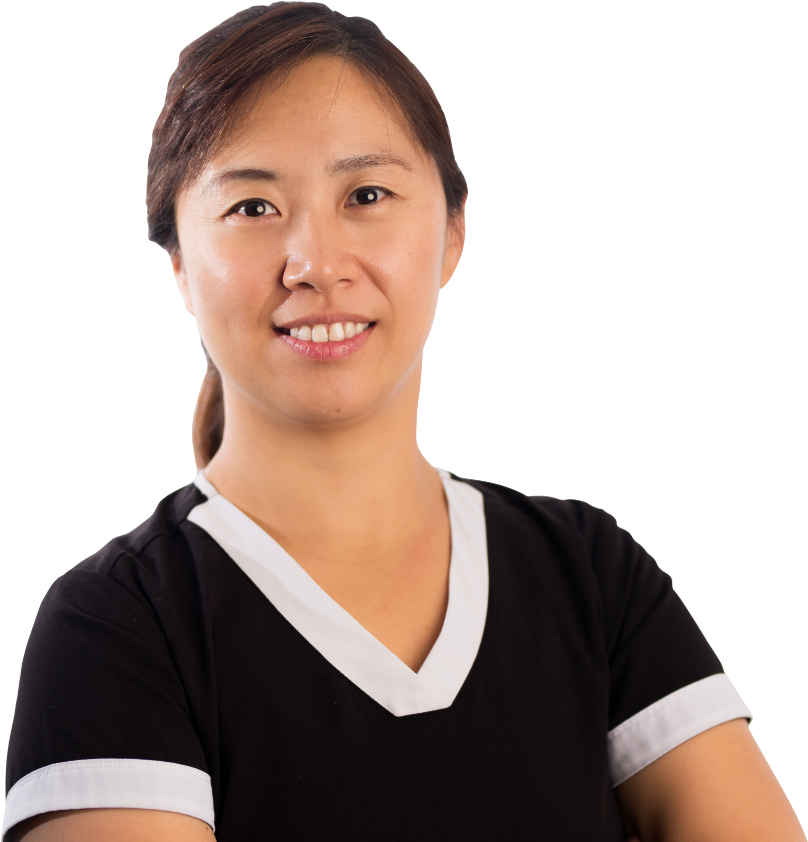 Professional Dentist Portrait PNG image