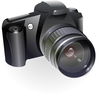 Professional Digital Camera Icon PNG image