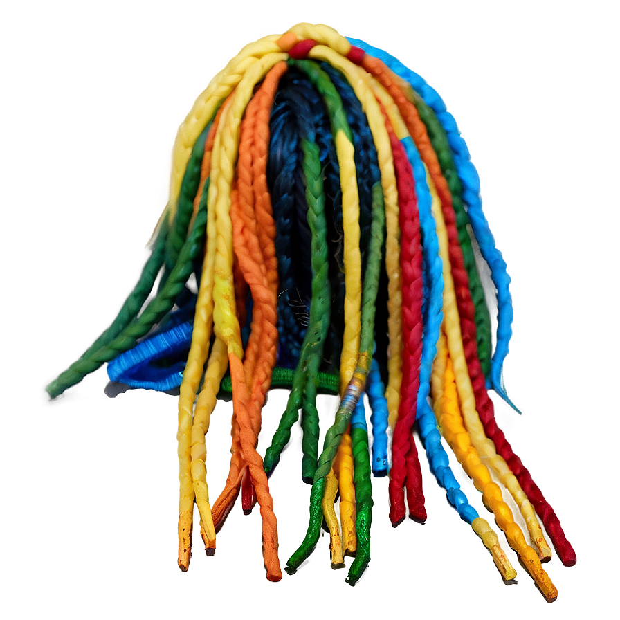 Professional Dreads Hairstyle Png 05242024 PNG image
