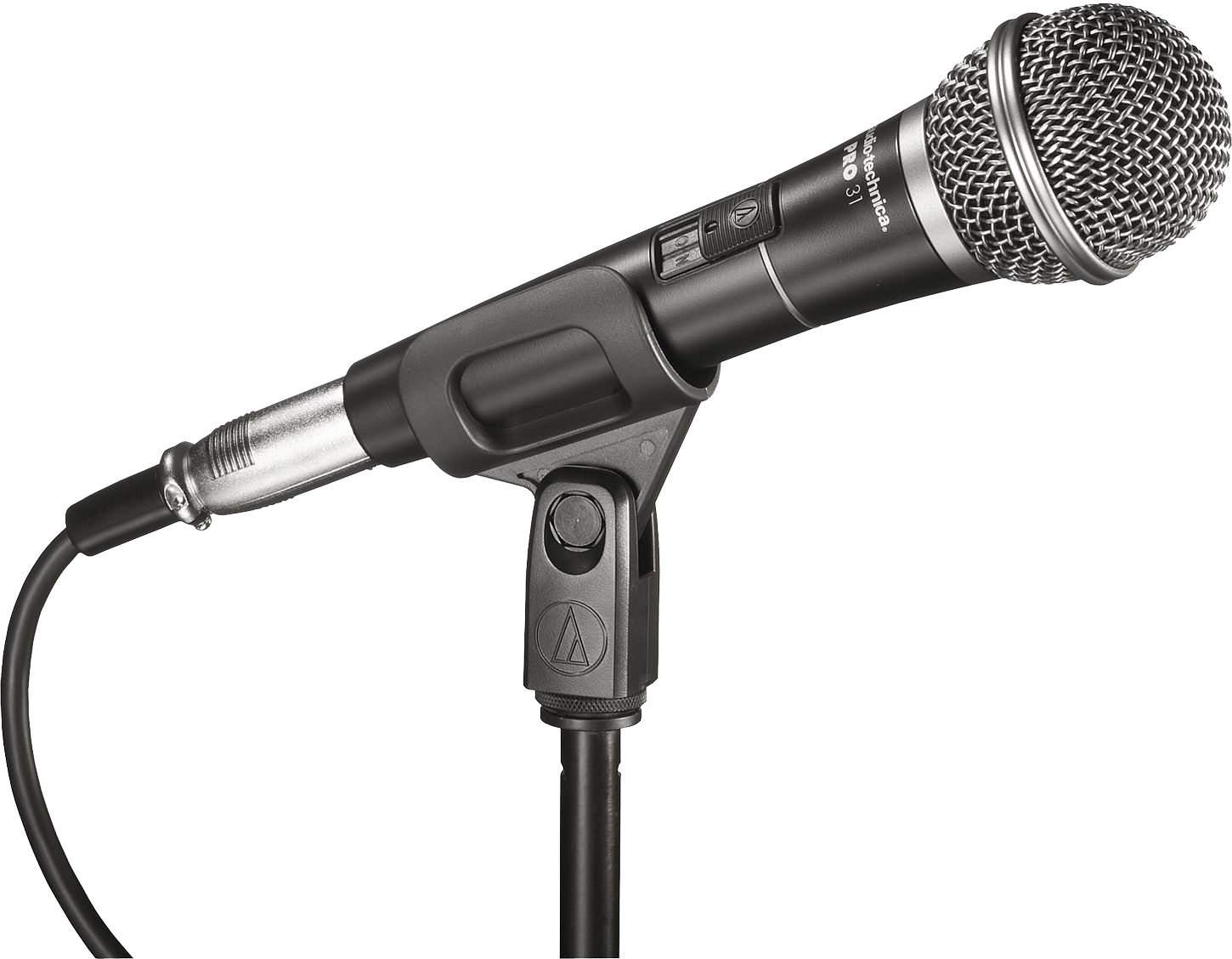 Professional Dynamic Microphone PNG image