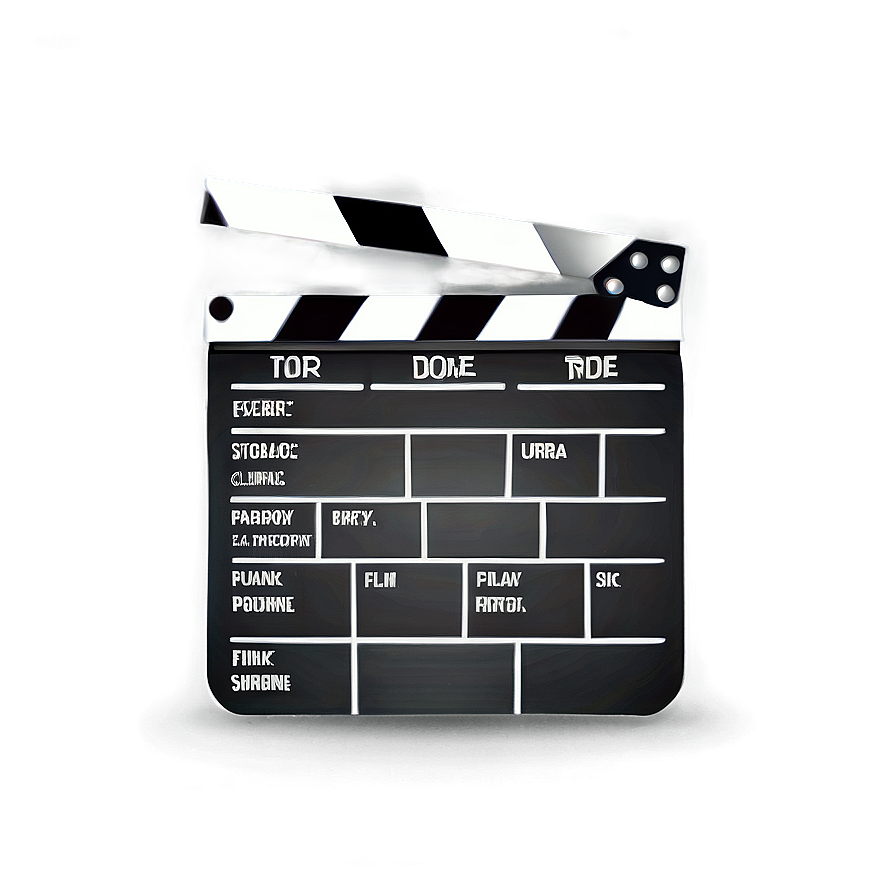 Professional Film Slate Image Png Pxp9 PNG image