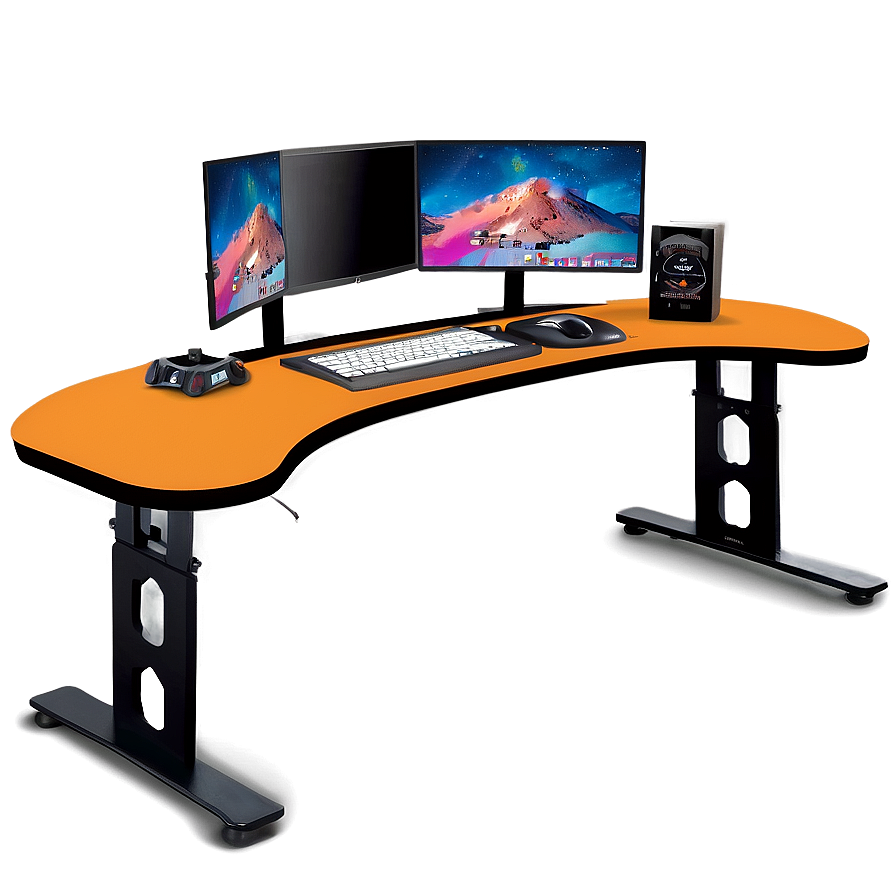 Professional Gaming Desk Png 06212024 PNG image