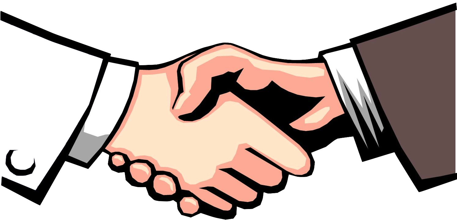 Professional Handshake Agreement PNG image