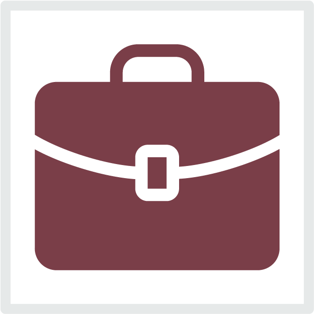 Professional Lawyer Briefcase Icon PNG image