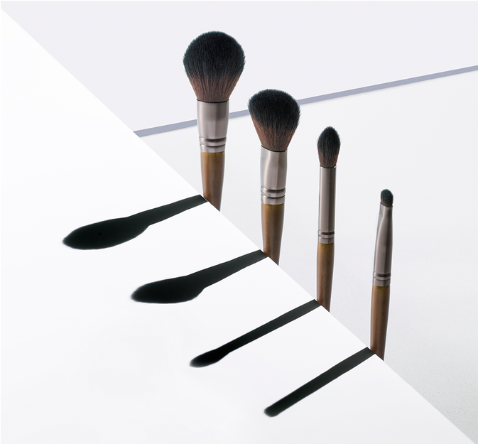 Professional Makeup Brushes Set PNG image