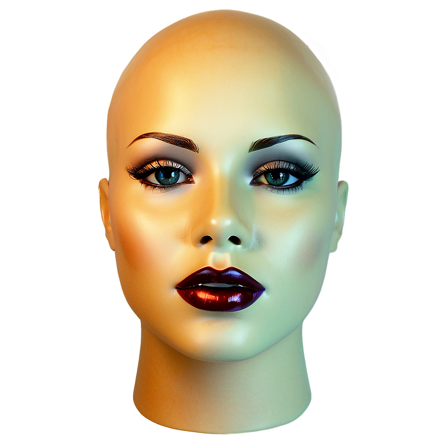 Professional Makeup Mannequin Head Png Vxb PNG image