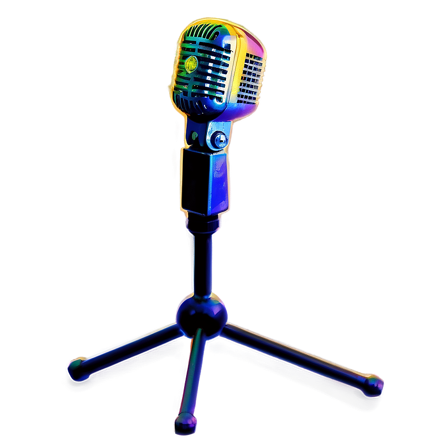 Professional Microphone On Stand Png Rju PNG image