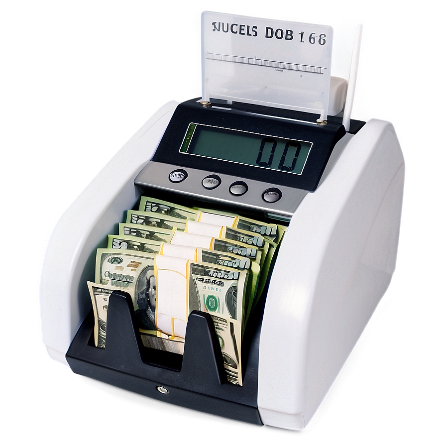 Professional Money Counter Png 8 PNG image