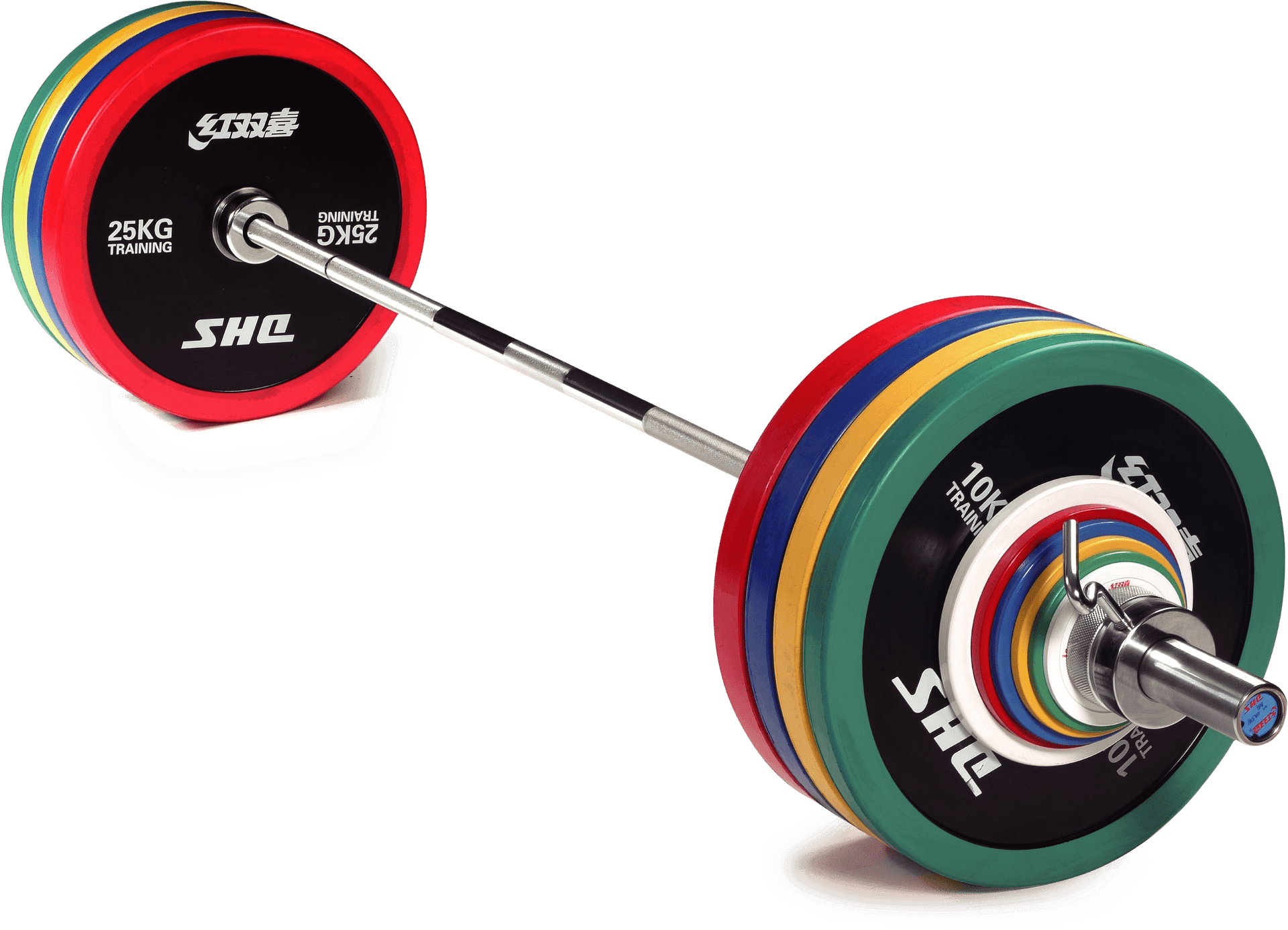 Professional Olympic Weightlifting Barbell PNG image