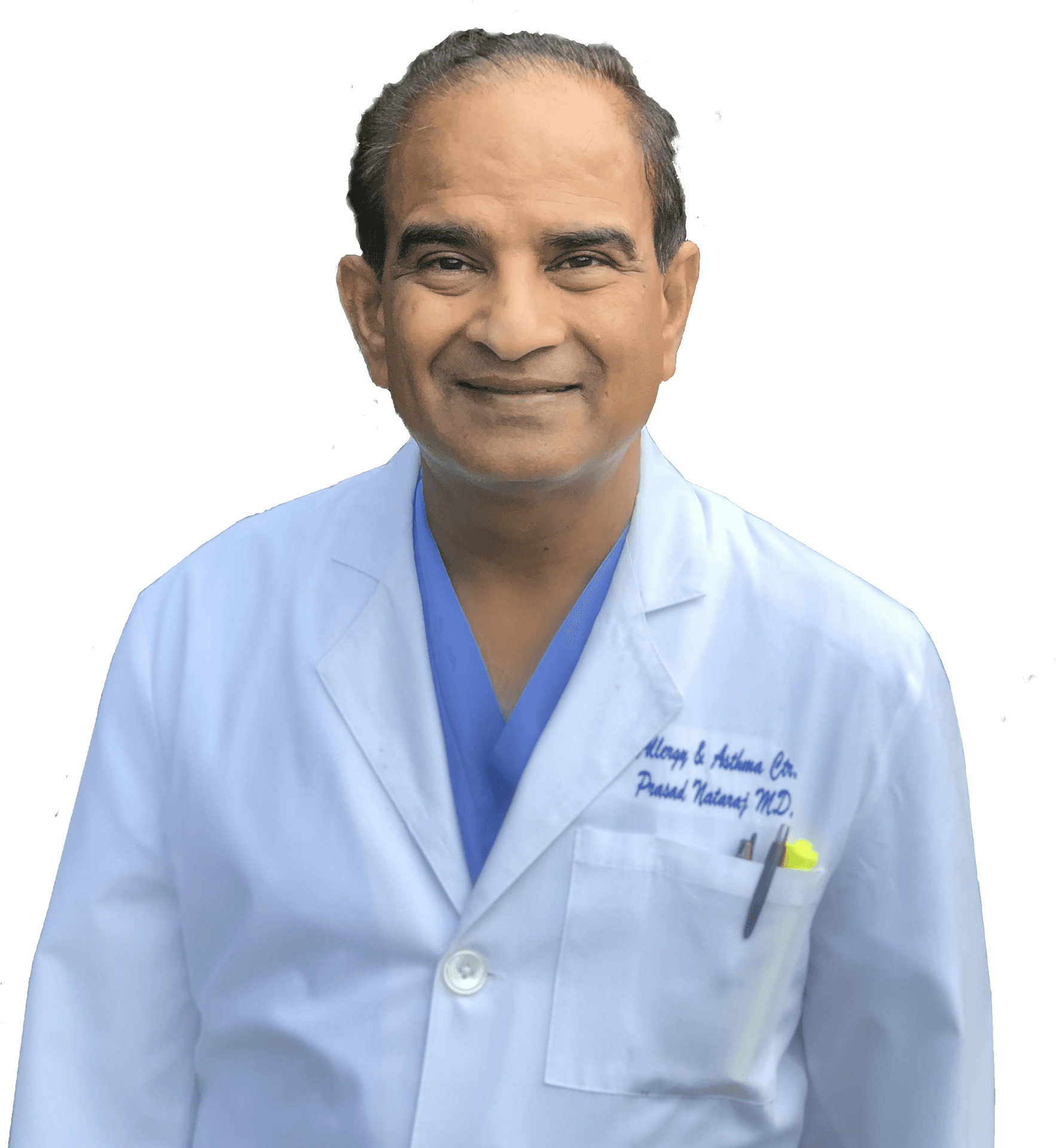 Professional Physician Portrait PNG image