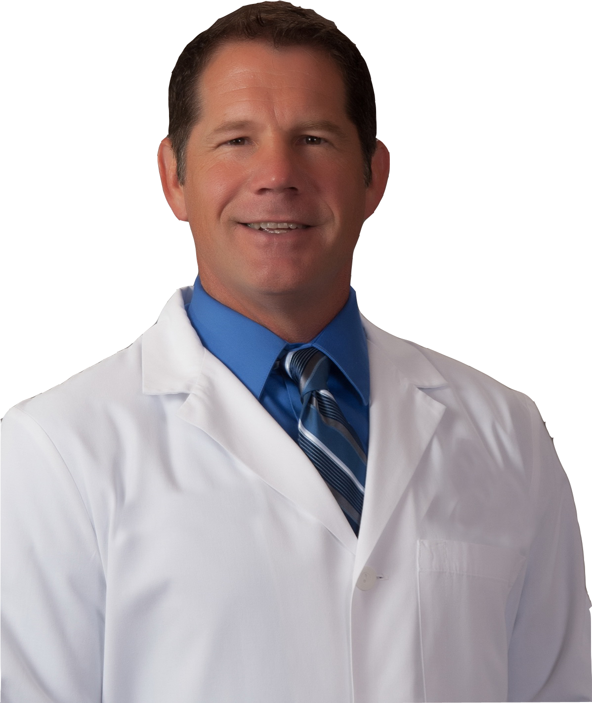 Professional Physician Portrait PNG image