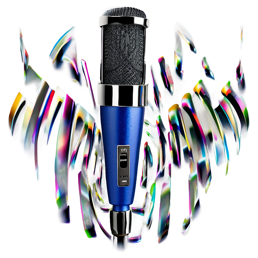 Professional Podcast Microphone Png 06202024 PNG image