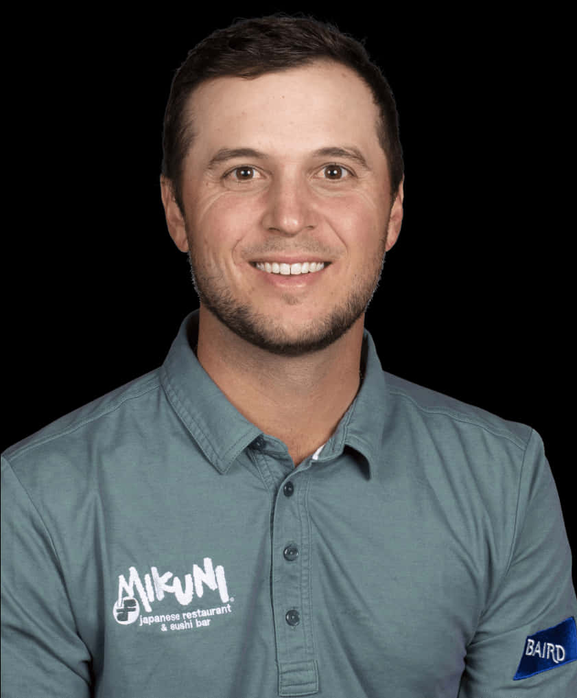 Professional Portrait Smiling Man PNG image