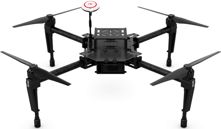 Professional Quadcopter Drone No Background PNG image