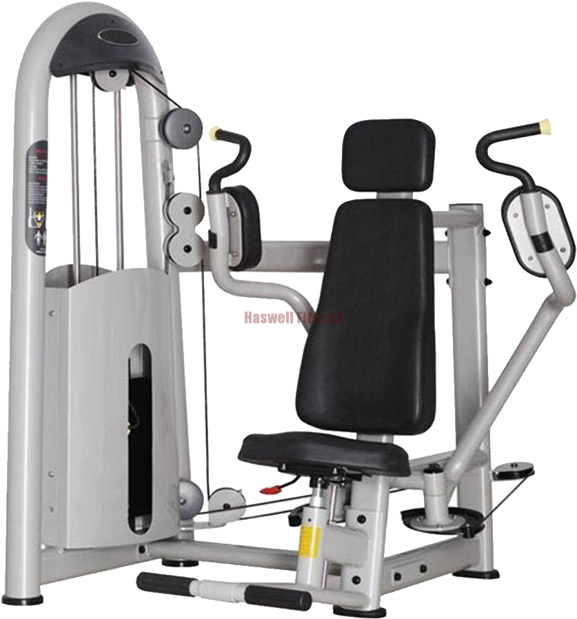 Professional Seated Row Machine Gym Equipment PNG image