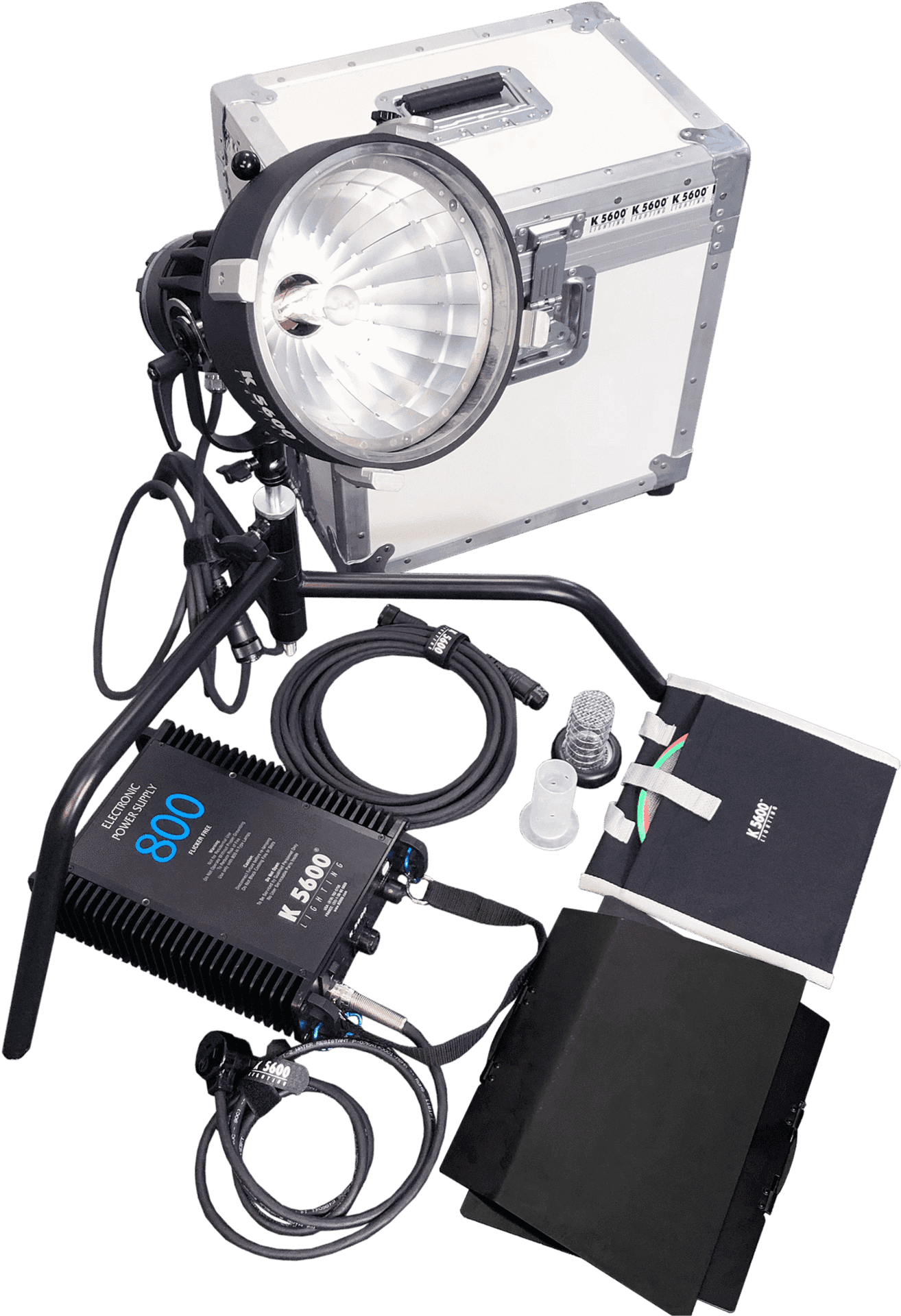 Professional Studio Lighting Equipment PNG image