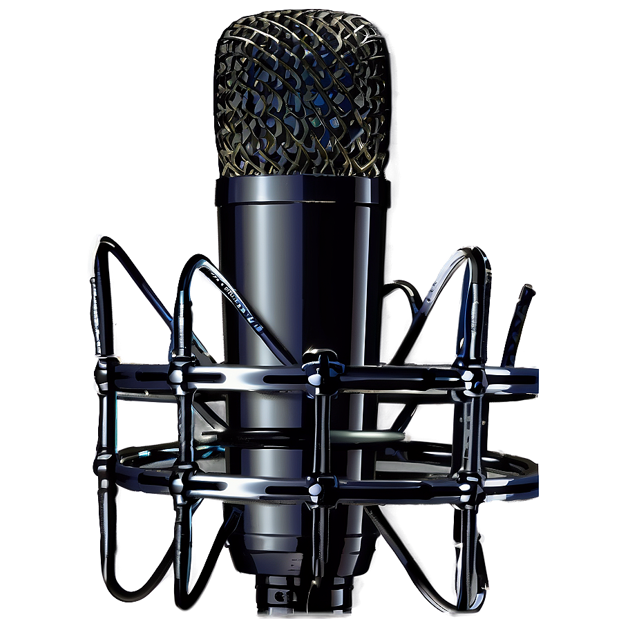 Professional Studio Microphone Png Loq PNG image