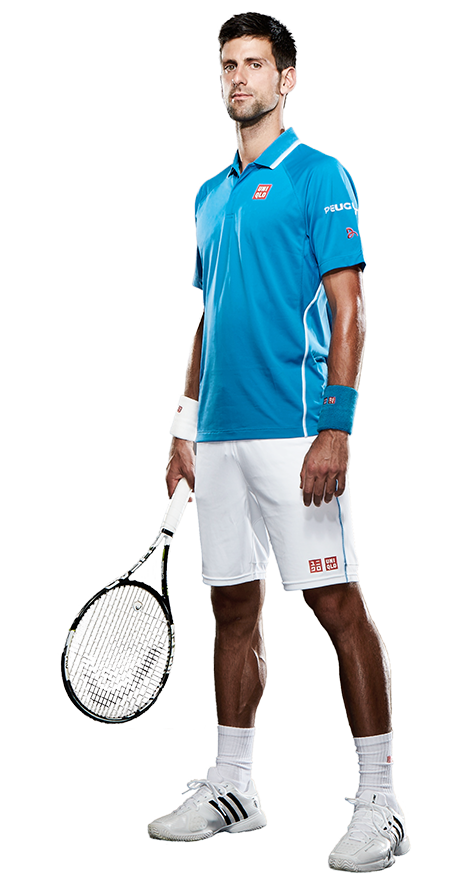 Professional Tennis Player Pose PNG image