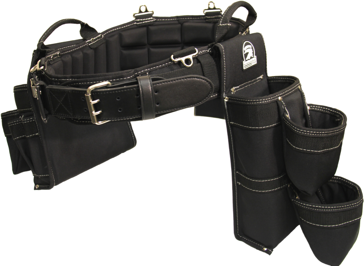 Professional Tool Beltwith Pockets PNG image