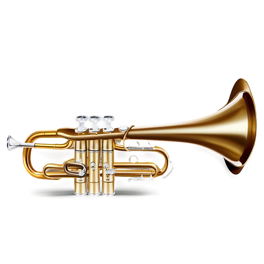 Professional Trumpeter's Trumpet Png Eoi PNG image