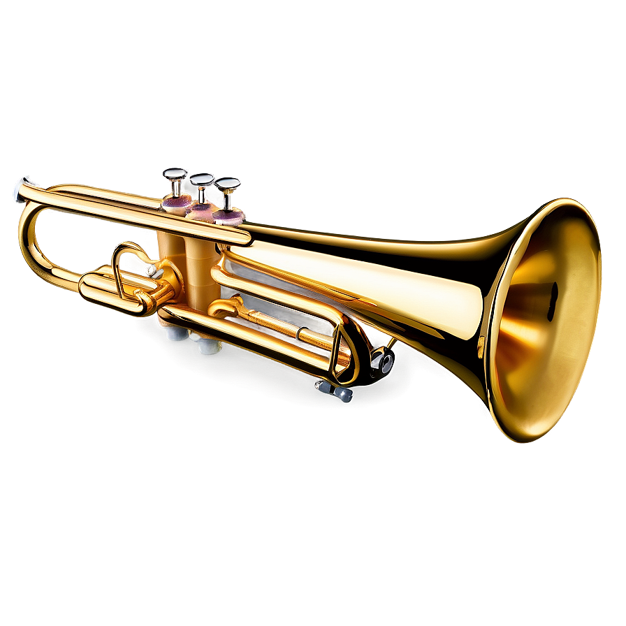 Professional Trumpeter's Trumpet Png Keg98 PNG image
