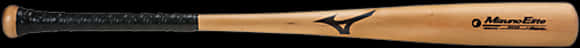 Professional Wooden Baseball Bat PNG image