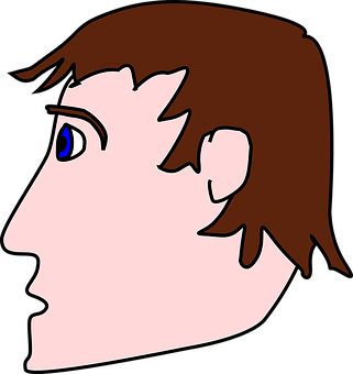 Profile Cartoon Man Illustration PNG image