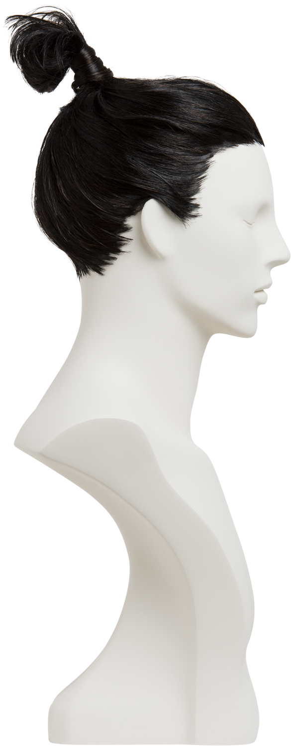 Profile View Female Mannequinwith Hair Bun PNG image