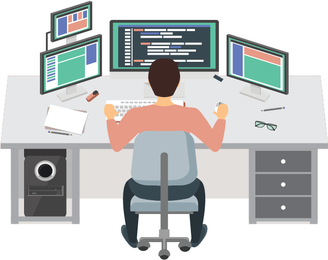 Programmerat Work Setup PNG image