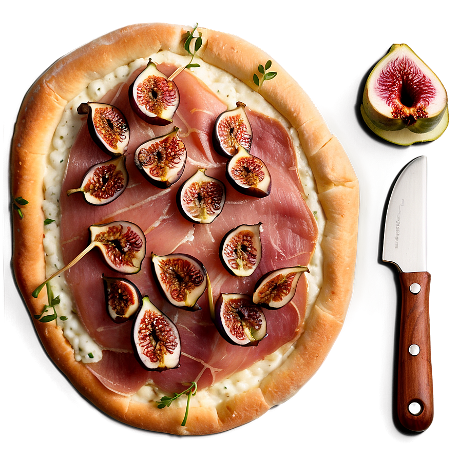 Prosciutto And Fig Pizza Png Dan31 PNG image