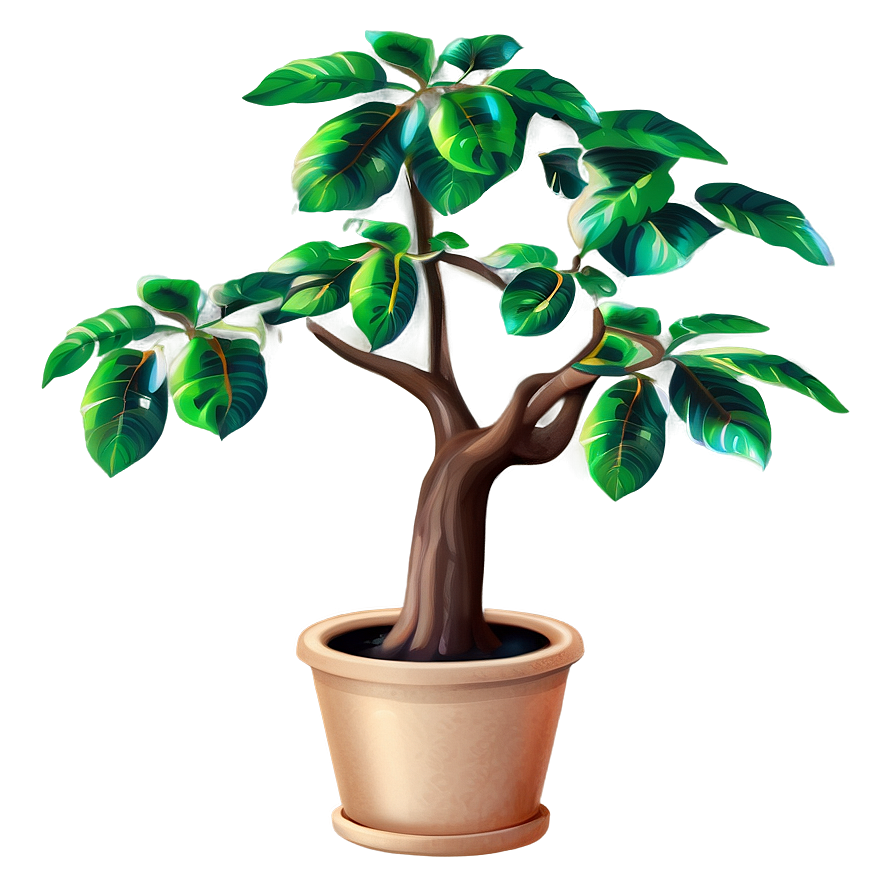 Prosperous Money Tree Image Png Fue53 PNG image