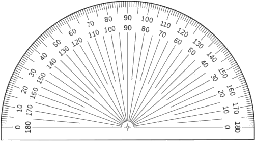 Protractor Measurement Tool PNG image