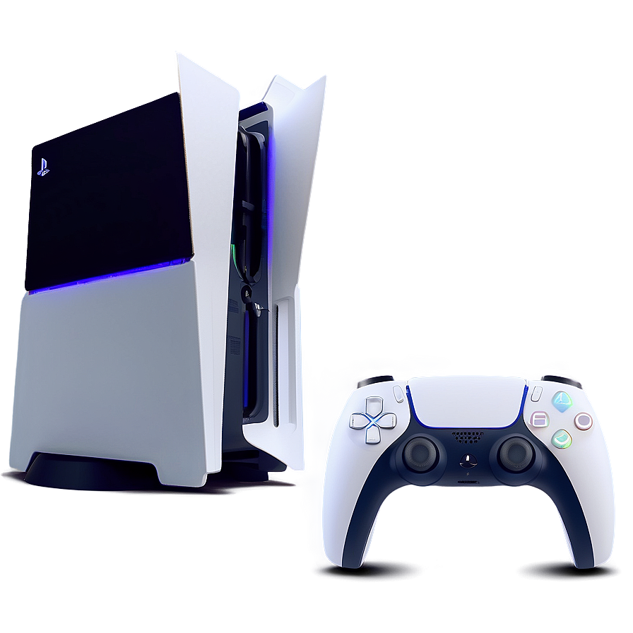 Ps5 Console Design Png Wkj PNG image