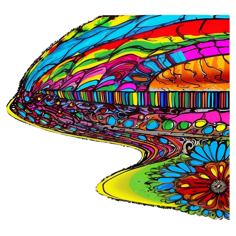 Psychedelic Art Drawing Png 67 PNG image