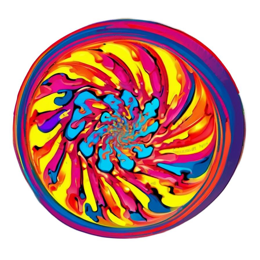 Psychedelic Swirl Png 05242024 PNG image