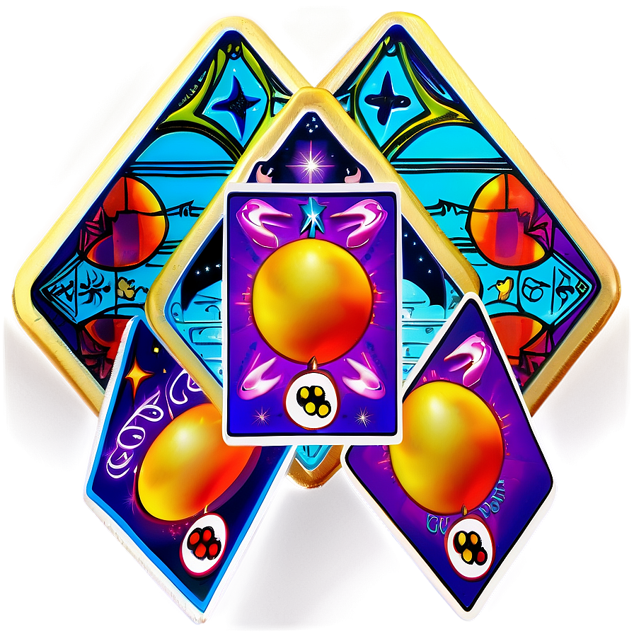 Psychic Tarot Cards Png Twi40 PNG image