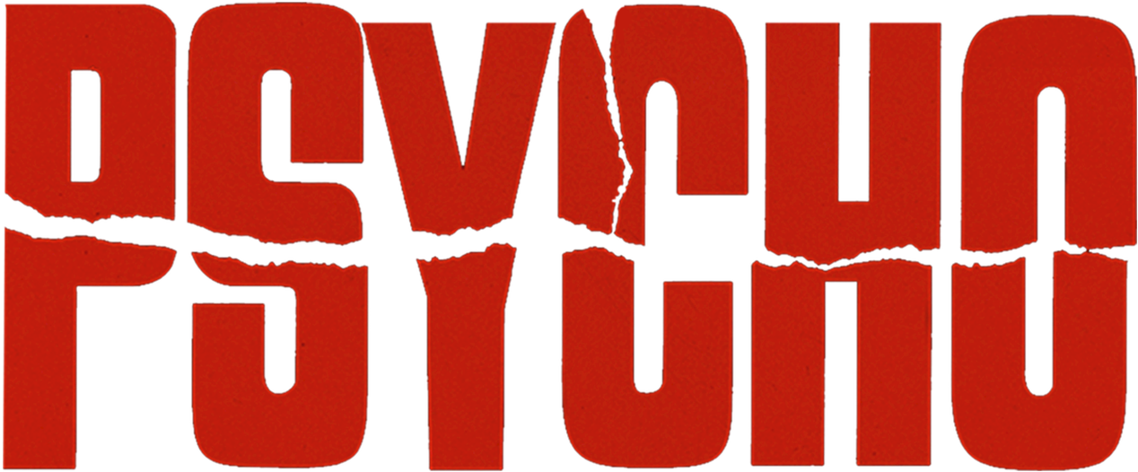 Psycho Movie Title Graphic PNG image