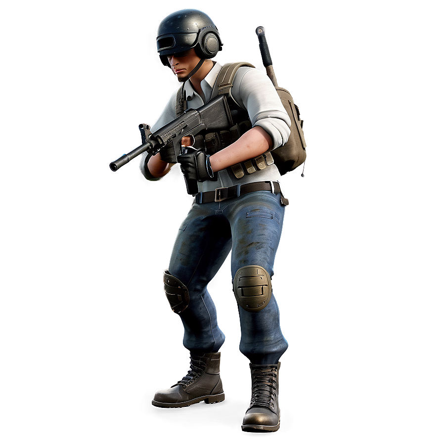 Pubg Character Action Pose Png 25 PNG image