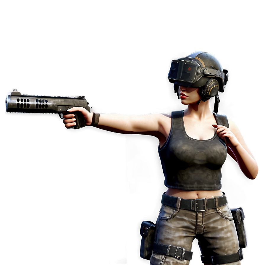 Pubg Player In Combat Pose Png 06262024 PNG image