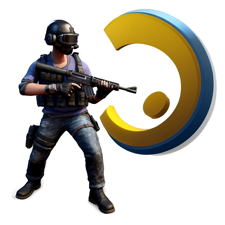 Pubg Player In Combat Pose Png 06262024 PNG image