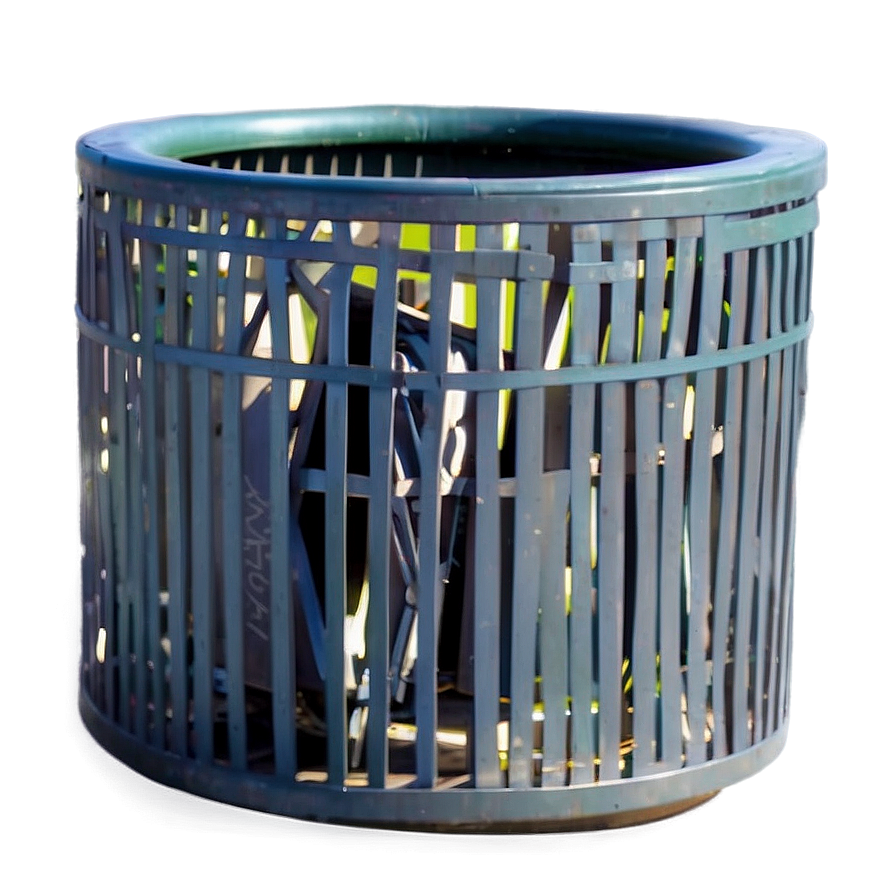 Public Park Trash Bin Png Yny58 PNG image