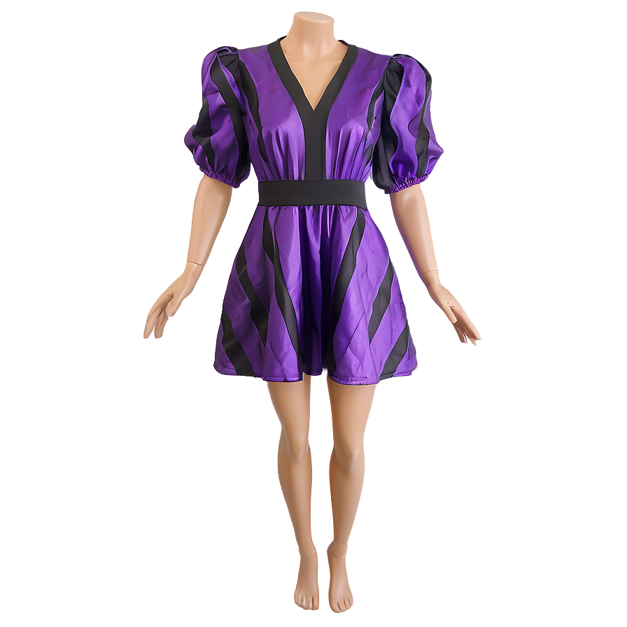 Puff Sleeve Dress Png Arb PNG image