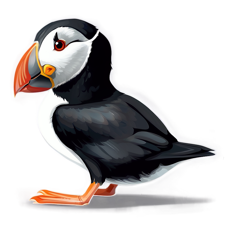 Puffin Bird Cute Png 82 PNG image