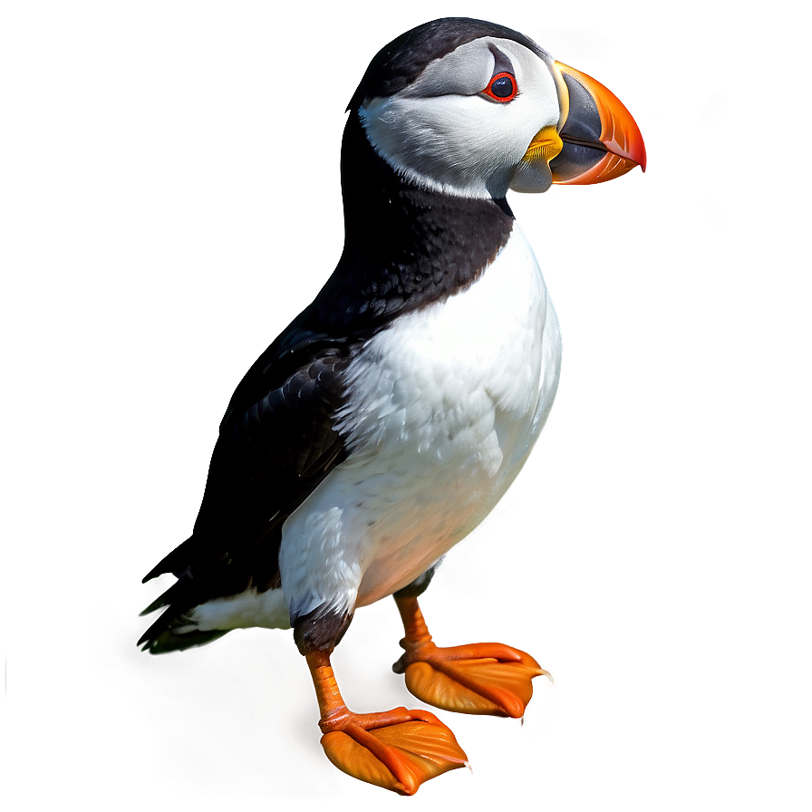 Puffin D PNG image