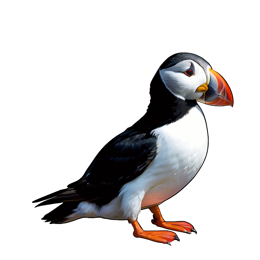 Puffin Digital Art Png 06292024 PNG image